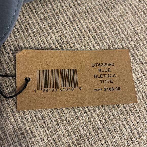 Steven Madden Blue Bleticia Tote New - Picture 4 of 8